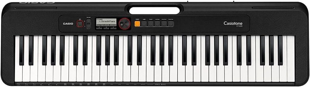 Casio Casiotone CTS200BK